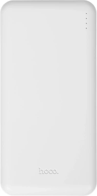 Мобильный аккумулятор Hoco J100 High-ranking 10000mAh 2.1A 2xUSB-A белый (J100 HIGH-RANKING WHITE)