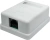 Розетка Suprlan 10-0307-1 наклад. RJ45 1 кат.5E UTP бел.