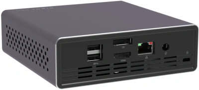 Неттоп Digma Pro Minimax U1 i5 1235U (1.3) 16Gb SSD512Gb Iris Xe Windows 11 Pro GbitEth WiFi BT 60W темно-серый/черный (DPP5-ADXW05)
