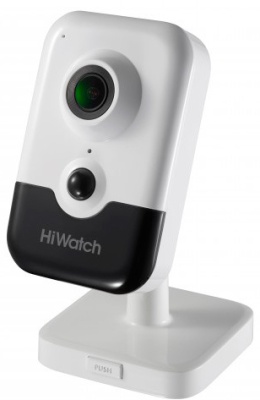 Камера видеонаблюдения IP HiWatch DS-I214W(C)(2.0mm) Wi-Fi 2-2мм корп.:белый/черный