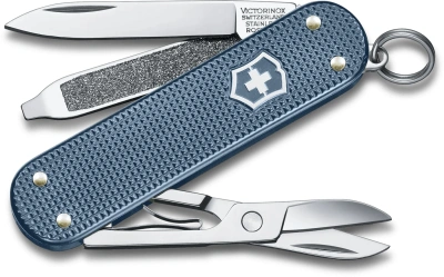 Нож перочинный Victorinox Classic SD Alox LE26 (0.6221.L26) 58мм 5функц. синий подар.коробка
