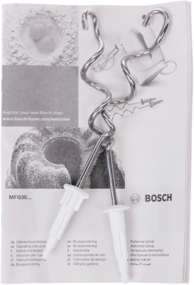 Миксер ручной Bosch MFQ3030 350Вт белый