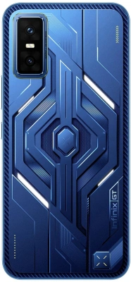 Смартфон Infinix X6876 GT 30 256Gb 8Gb синий моноблок 3G 4G 2Sim 6.78" 1224x2720 Android 15 64Mpix 802.11 a/b/g/n/ac/ax NFC GPS Protect FM