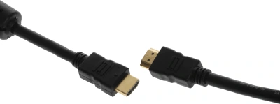 Кабель аудио-видео Buro HDMI 1.4 HDMI (m)/HDMI (m) 1.8м. феррит.кольца черный (HDMI-19M/19M-1.8M-MG)