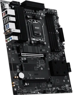 Материнская плата MSI PRO B850-S EVO WIFI Socket AM5 AMD B850 4xDDR5 ATX AC`97 8ch(7.1) 5Gigabit RAID+HDMI+DP