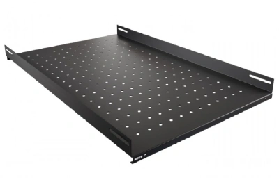 Полка стационарная NTSS NTSS-FS-1000-BL 1U нагр.:60кг. 750мм черный
