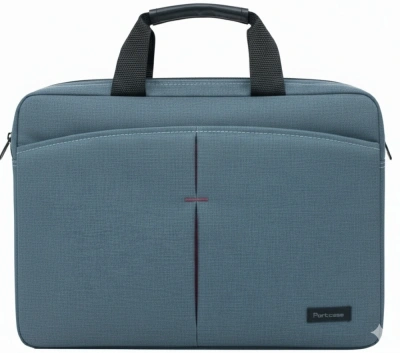 Сумка для ноутбука 15.6" Portcase KCB-162 серый нейлон/полиэстер (KCB-162 GREY)