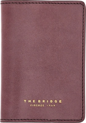 Обложка для паспорта The Bridge 09811501/00B розовая орхидея натур.кожа