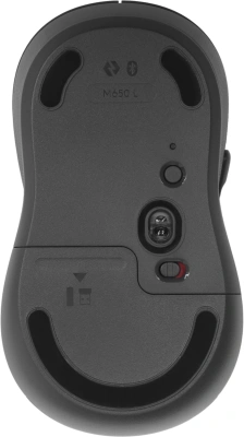 Мышь Logitech M650 Large графитовый оптическая 4000dpi silent беспров. BT/Radio USB 5but (910-006388)