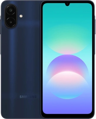 Смартфон Samsung SM-A085F Galaxy A08 128Gb 4Gb синий моноблок 3G 4G 2Sim 6.7" 720x1600 Android 17 50Mpix 802.11 a/b/g/n/ac/ax GPS Protect FM microSD max2048Gb