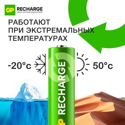Аккумулятор GP Smart Energy AA NiMH 1000mAh (4шт)