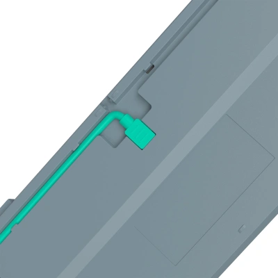 Клавиатура A4Tech S87 Energy механическая серый USB for gamer LED (S87 USB ENERGY ASH) кабель 1.8м