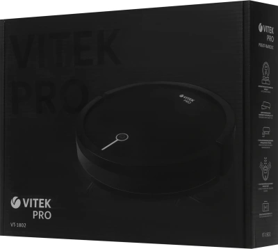 Пылесос-робот Vitek VT-1802 черный