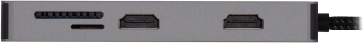 Стыковочная станция Digma DS-810 USB Type-C черный 2xHDMI 1xRJ-45 2xUSB Type-C 3xUSB 3.0