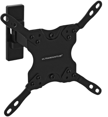 Кронштейн для телевизора Ultramounts UM864B черный 13"-42" макс.20кг настенный поворот и наклон