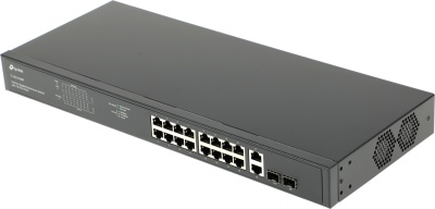 Коммутатор TP-Link TL-SG1218MP (L2) 18x1Гбит/с 2xКомбо(1000BASE-T/SFP) 16PoE+ 250W неуправляемый