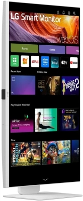 Монитор LG 31.5" UltraFine 32U830SA-W белый IPS LED 16:9 HDMI M/M матовая HAS 1000:1 400cd 178гр/178гр 3840x2160 60Hz 4K USB 7.7кг