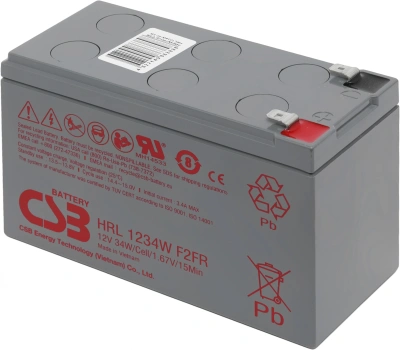Батарея для ИБП CSB HRL1234W F2 FR 12В 9Ач