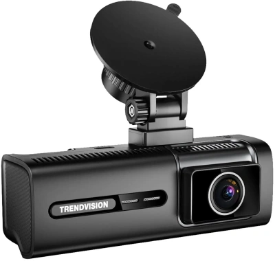 Видеорегистратор TrendVision Phantom 3CH GPS черный 1440x2560 1440p 170гр. GPS SA230D