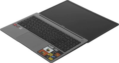 Ноутбук Tecno MegaBook T15DA Ryzen 5 7430U 8Gb SSD512Gb AMD Radeon Graphics 15.6" IPS FHD (1920x1080) Windows 11 Home grey WiFi BT Cam 6140mAh (71003300345)