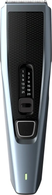 Машинка для стрижки Philips HC3530/15 синий/черный (насадок в компл:2шт)