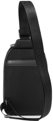 Сумка для телефона Piquadro Modus AC7039MOS/N черная натур.кожа