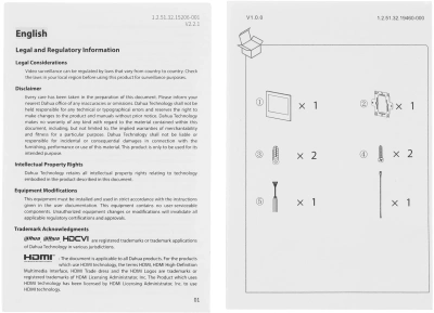 Видеодомофон Dahua DHI-VTH2621GW-WP белый