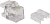 Модуль Lanmaster LAN-OKI45U5E/180 информ. Keystone RJ45 кат.5E UTP бел.