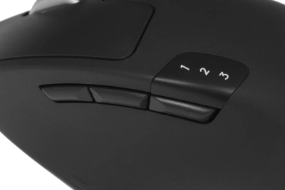 Мышь Logitech M720 Triathlon черный оптическая 1000dpi беспров. BT/Radio USB 6but (910-004794)