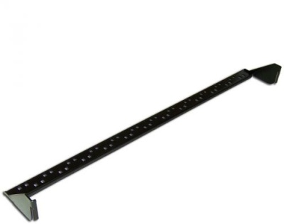 Кабельный органайзер горизонтальный Lanmaster NM-CMB-PPU односторонний гребенка 1U шир.:19"