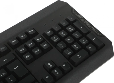 Клавиатура A4Tech Q100 черный USB for gamer LED (Q100 USB) кабель 1.8м