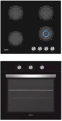 Встраиваемый комплект Simfer S63B416 черный/черный