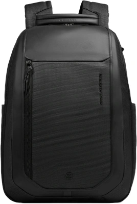Рюкзак мужской Piquadro Lyss CA6928S143BM/N черный полиэстер/натур.кожа