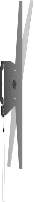 Кронштейн для телевизора Ultramounts UM850T черный 43"-100" макс.75кг настенный наклон
