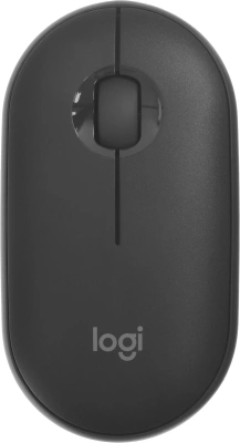 Мышь Logitech Pebble 2 M350S графитовый оптическая 4000dpi silent беспров. BT для ноутбука 2but (910-006988)