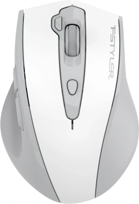 Мышь A4Tech Fstyler FG55S Plus белый оптическая 3200dpi беспров. USB 7but