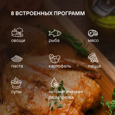 Микроволновая Печь Rondell RDE-MW203 20л. 700Вт черный/серебристый