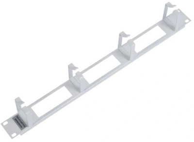 Кабельный органайзер горизонтальный ЦМО ГКО-О-4.62 односторонний окна 1U шир.:19" глуб.:85мм
