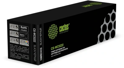 Картридж лазерный Cactus CS-WC5222 106R01413 черный (20000стр.) для Xerox WorkCentre 5222