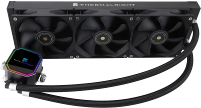 Система водяного охлаждения Thermalright Frozen Prism 360 нет подсветки Soc-AM5/AM4/1151/1200/2066/1700 черный 4-pin 27dB Al Ret (F-PRISM-360-BL)