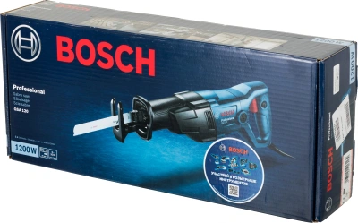 Сабельная пила Bosch GSA 120 1200Вт 3000ход/мин (06016B1020)