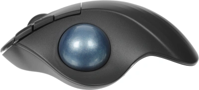 Трекбол Logitech M575S черный оптическая 2000dpi беспров. BT/Radio USB 4but (910-007035)