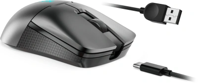 Мышь Lenovo Legion M600s Qi Wireless Gaming темно-серый оптическая 19000dpi беспров. BT/Radio USB 5but (GY51H47355)