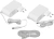Бесшовный Mesh роутер TP-Link Deco X60(2-Pack) AX5400 10/100/1000BASE-TX белый (упак.:2шт)