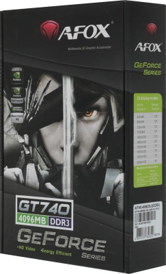 Видеокарта Afox PCI-E 3.0 AF740-4096D3L3 NVIDIA GeForce GT 740 4Gb 128bit DDR3 902/1600 DVIx1 HDMIx1 CRTx1 HDCP Ret