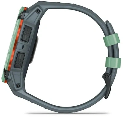 Смарт-часы Garmin Instinct 3 1.3" AMOLED корп.бирюзовый рем.бирюзовый (010-03020-01)