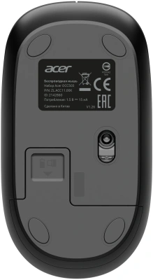 Клавиатура + мышь Acer OCC503 клав:черный мышь:черный USB беспроводная slim Multimedia (ZL.ACC11.00K)