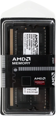 Память DDR3 8Gb 1600MHz AMD R538G1601S2S-U RTL PC3-12800 CL11 SO-DIMM 204-pin 1.5В dual rank Ret