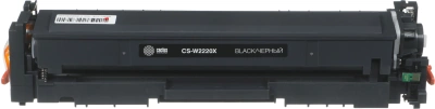 Картридж лазерный Cactus CS-W2220X 222X черный (3200стр.) для HP LJ Pro 3203dw/3303fdn/3303sdw с чипом