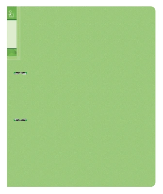 Папка на 2-х D-кольцах Бюрократ Минерал GEM0812/2RGRN A4 пластик 0.7мм кор.32мм торц.карм с бум. встав зеленый турмалин